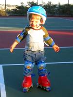 Highlight for Album: Aiden's First Skating